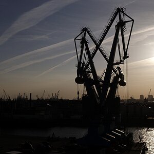 Krane Hafen Hamburg