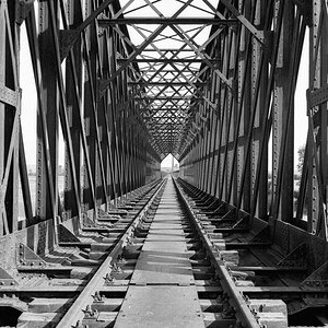 Altrheinbrücke Griethausen
aufgenommen 1977