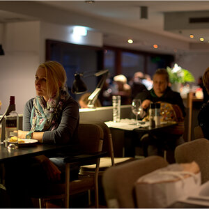 Nachts im Cafe