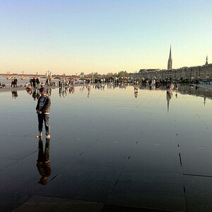 Miroir D'eau in Bordeaux