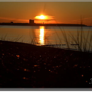 Sonnenuntergang im Herbst - DSC 4800