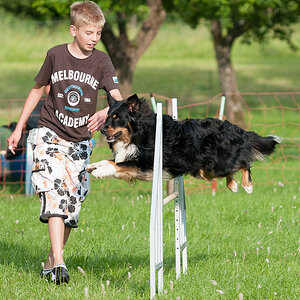 Joel mit Lennox