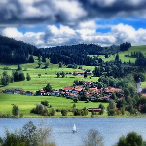 sailingboatbavarianlake
