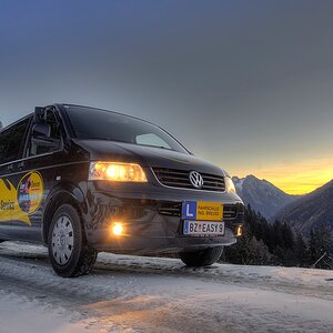 Hoch im Schigebiet in St.Anton in Tirol