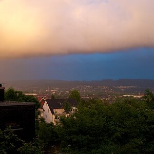 Bedrohliches Wetter