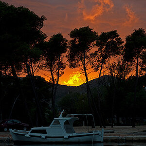 Abendstimmung in Trogir