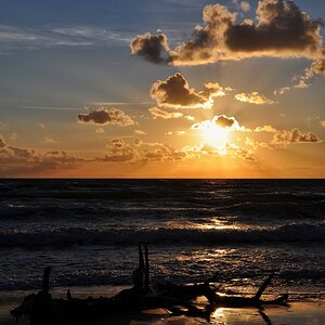 Sonnenuntergang Weststrand