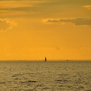 Sonnenuntergang Insel Poel