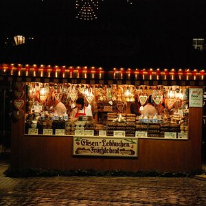 Stand am Christkindlesmarkt