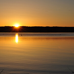 Champagnerstunde am Ammersee...