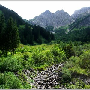 Berge im Kleinwalsertal