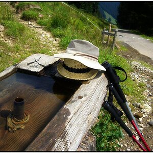 Nach einer langen Bergtour endlich mal Pause!