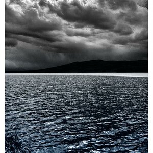 2012 04 15 13 50 56 Dalarna Duotone Sky and Water
