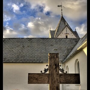 Römö Kirche (Kirkeby) - Kreuz