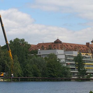 Blick zum Wastl (Wöhrder See)