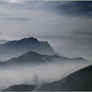 Nebel zieht auf ...