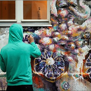 Berlin, Rosenthaler Str. - 09/2012 - Maler
