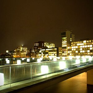 Düsseldorf Medienhafen mit Rheinturm