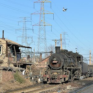 SY1378 an einen alten Schrankenposten in Xiudaokou
4577