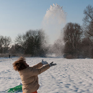 Schneetreiben