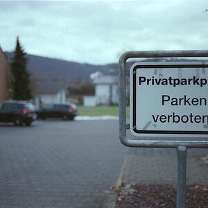 Parken verboten
