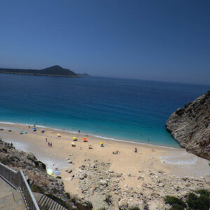 Strand auf dem Weg zwischen Fethiye und Cesme