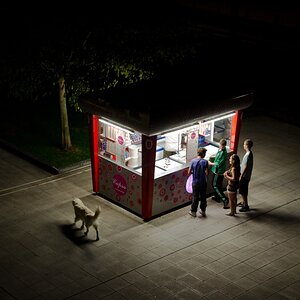 Bilbao - Eisstand