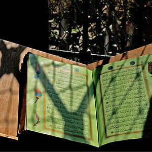 Koran in einer Moschee in Eyip