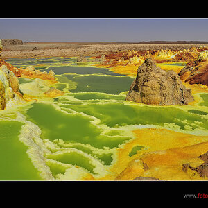 Farbenpracht im Dallol