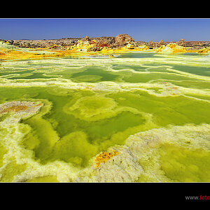Es grünt so grün im Dallol