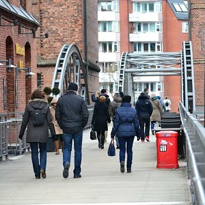 Raus aus der Speicherstadt