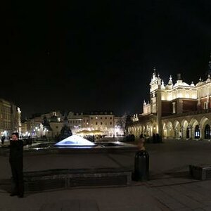 Krakau-Marktplatz (Rynek) Panorama
