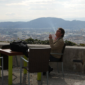 Smoke over Graz