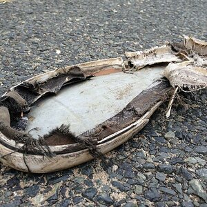 Der Schuh am Rand