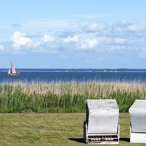 Strandkörbe bei Ahrenshoop