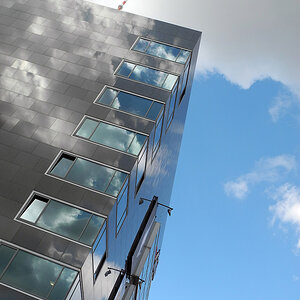 Plattenbau am Alexanderplatz.