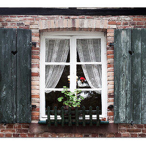 Fenster mit Laden