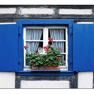 Fenster mit Laden