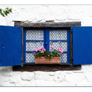 Fenster mit Laden