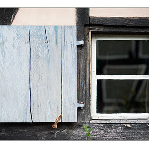 Fenster mit Laden
