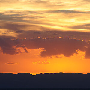 Sonnenuntergang ueber Zakynthos 6