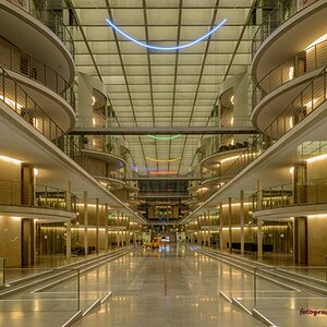 Blick ins Paul-Löbe-Haus in Berlin