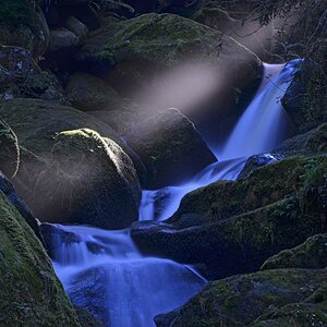 Wasserfälle in Triberg Langzeitaufnahme 4