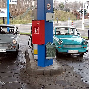 Gemisch tanken ...