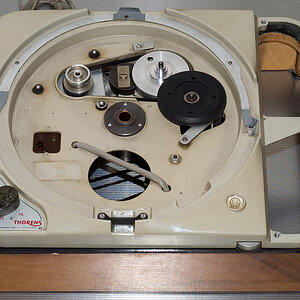 Thorens 124 ohne Teller