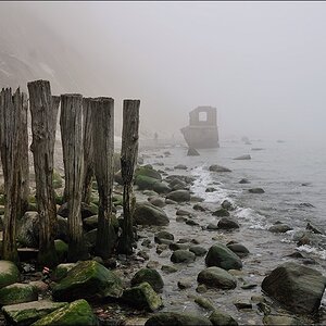 Der Wanderweg bei Kap Arcona (Rügen)
