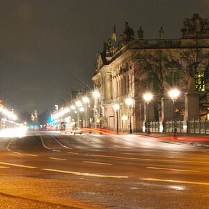 so sieht Unter den linden zum Fierabend aus