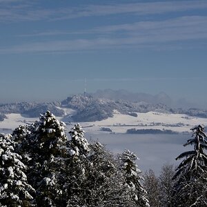 Vom Gurten aus gesehen Richting Nordosten