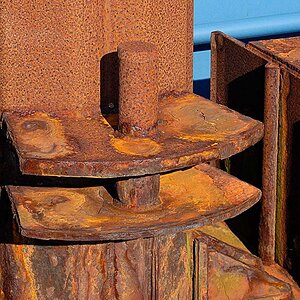 Rost, Fähranleger Dagebuell