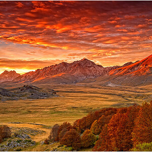 Abruzzo | Campo Imperatore | Lightshow